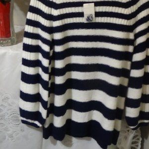 White and Black MaternitySweater